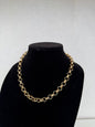 Gold‑Tone Chunky Round‑Link Chain Necklace
