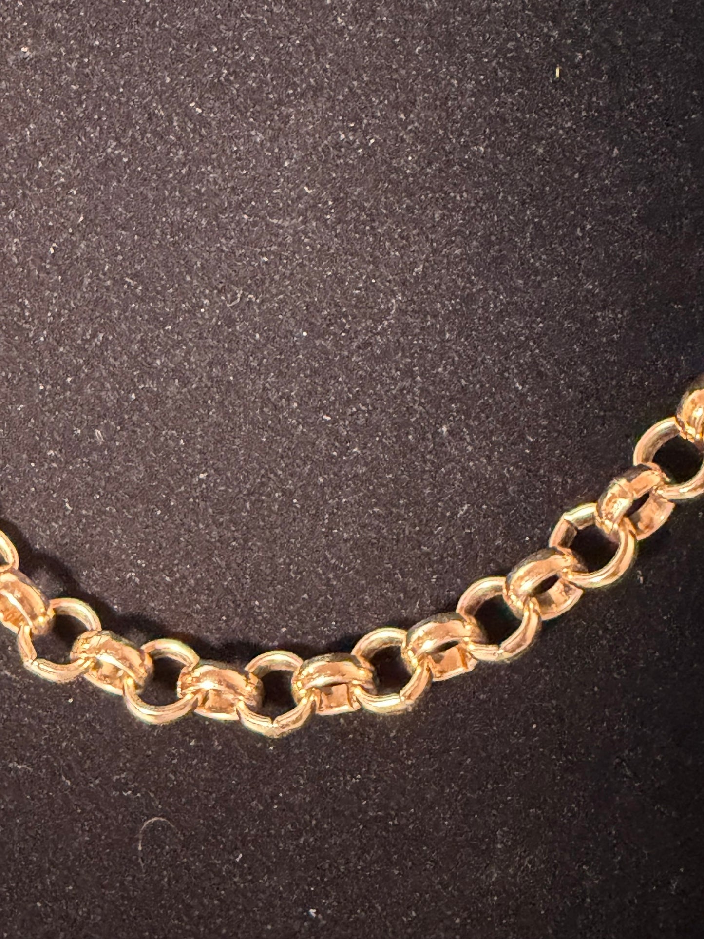 Gold‑Tone Chunky Round‑Link Chain Necklace