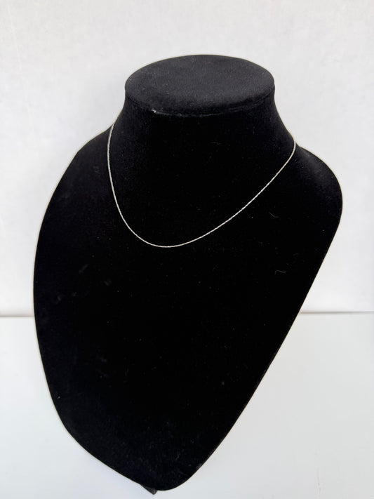 Sterling Silver 925 Twisted Rope Chain Necklace