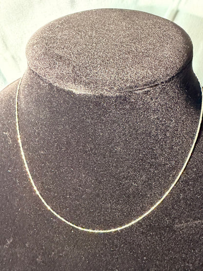 Sterling Silver 925 Twisted Rope Chain Necklace
