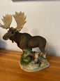 Moose & Wildlife Figurine – “Animals of the World” Collection (Resin)