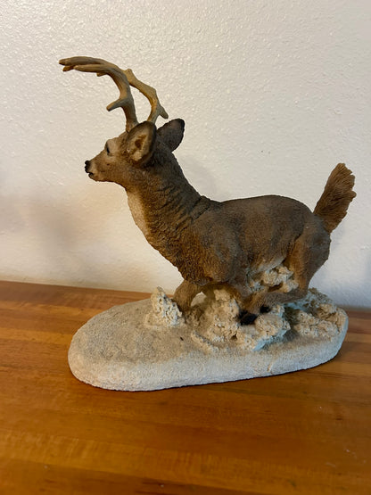 Resin Deer Figurine – “Animals of the World” Collection