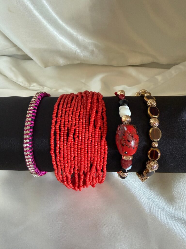 Colorful Bracelet Bundle 4 Fun Fashion Bracelets (MWL207)