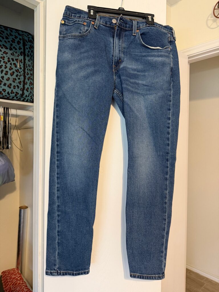 Levi's 512 Slim Taper Jeans Men's 32x29 Blue Denim Pants MWL205