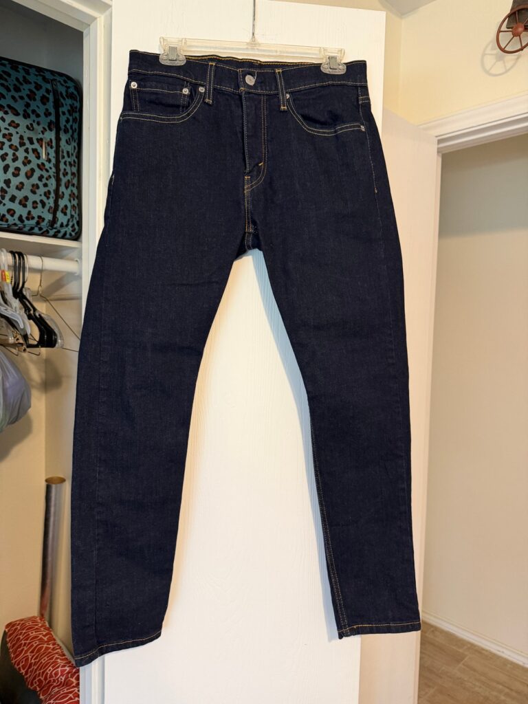 Levi's 512 Slim Taper Jeans Men's 31x30 Dark Wash Denim MWL202