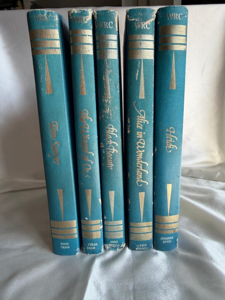 Vintage Weekly Reader Classics Book Set (5 Books)
