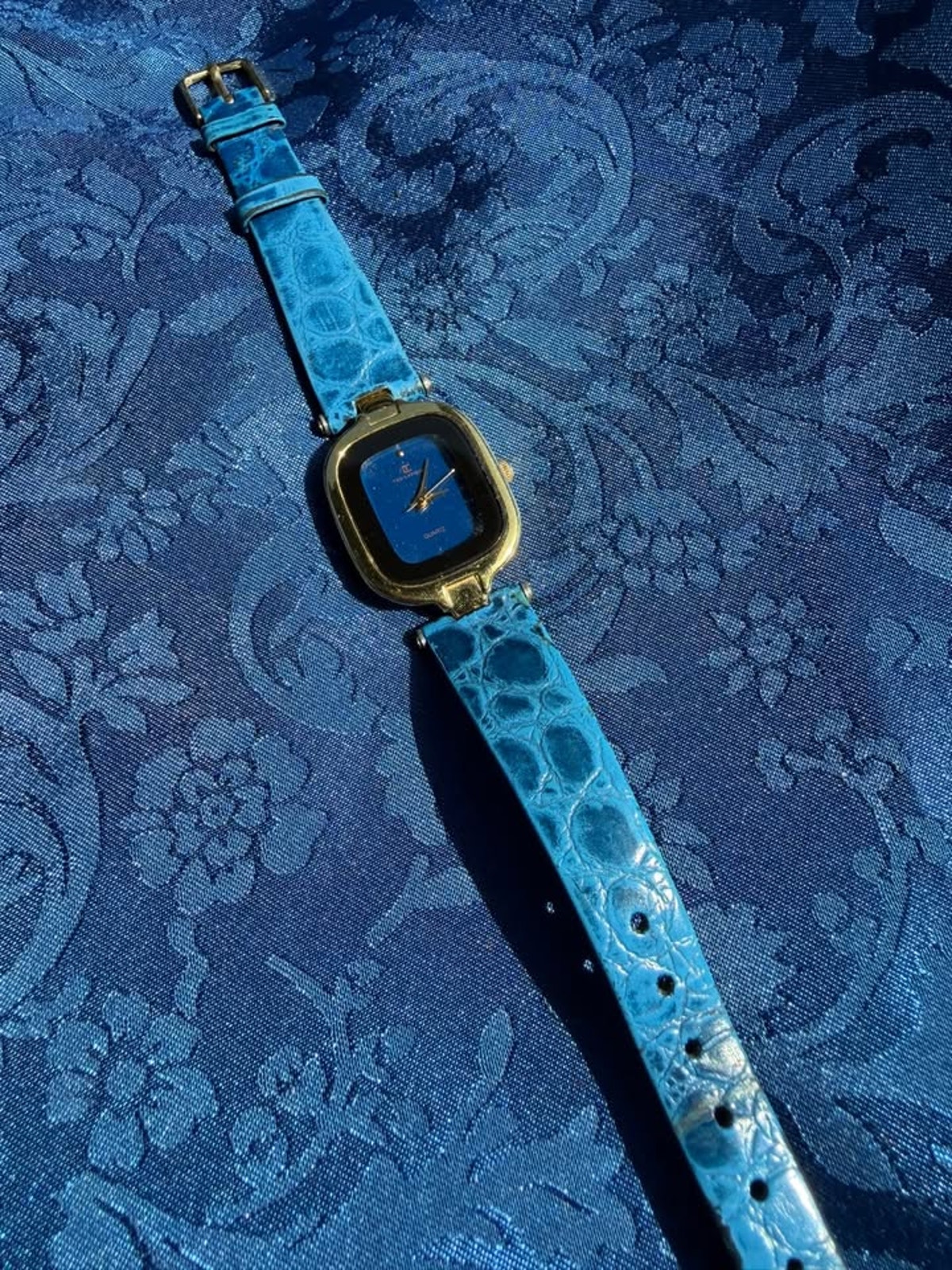 Vintage Ted Lapidus Paris Watch - Blue Dial - TL-LGSSL-7003 (CCC053)